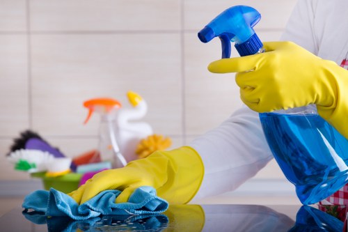 Professional rug cleaning service for a home in Merton