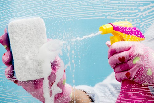 Post-renovation cleaning of a property in the Merton area