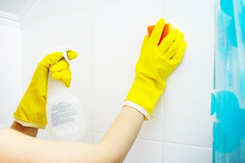 Specialist floor cleaning for a busy Merton commercial property