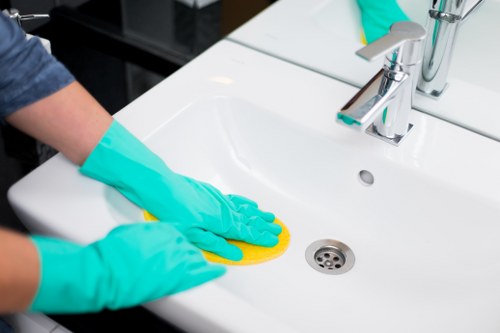 Regular domestic cleaning in a Merton residential property