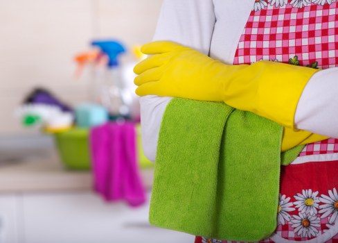 Domestic cleaning in a Merton flat with practical access