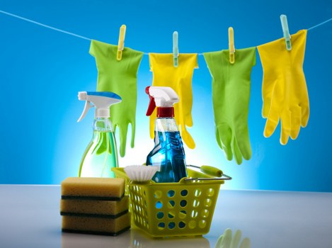 Local cleaners preparing a Merton property for handover after moving out